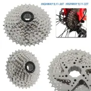 9 Speed 11-36T/11-32T MTB Cassette Mountain Bike Separate Flywheel AU∩