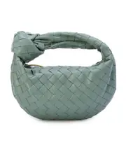 Mini Jodie zipper handbag One size aloe green