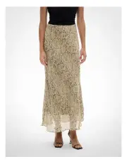 [Witchery] Snake Print Maxi Skirt in Snake Print