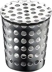 Downspout Screen - Stainless Steel Gutter Drain Cover - Stops Leaves Debris, Roof Drainage Cleaning Tool, Outdoor Drain Cover for Shed