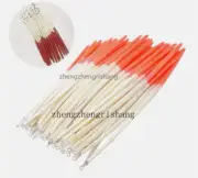 20Pcs Coarse Tench Bream Traditional Peacock Waggler Quill Feather Fishing Float