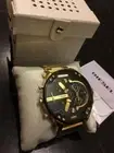 Diesel DZ7333 Mr.Daddy Chronograph Black Dial Gold Stainless Steel Men's Watch