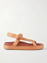 [Ulla Johnson] Ulla Johnson - Astra Sport Satin Sandal - Brown - IT39 IT 39 Brown