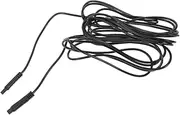 LOORGVEL Reverse Mirror Camera Trail Camera Power Extension Cord Rearview Mirror Car Recorder Car Rear View Camera Cable Backup Camera Cable Extension Cable for Dash Cam Black PVC