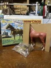 Vintage New Old Stock MARX “BRAbO Armored Horse Original Tac Sealed & BOXED