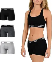 [Woxer] Star Favorites 3-Pack M, Black 2.0, Heather Grey, Charcoal Heather 2.0, Medium