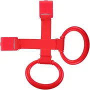 BESTonZON Toddler Walking Assist Tools Baby Bed Hand Pull Ring Crib Hanging Ring Set of 2 for Arm Strength Exercise