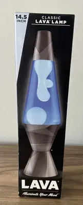 Schilling Classic White/Blue Lava Lamp 14.5” NIB