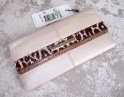 Brahmin Cordelia Wallet Ivory Iguana Garces Purse Handbag NWT ❤️MSRP $195❤️ RARE