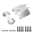 Stainless Steel Chassis Guards Skid Plate Kit for TAMIYA CC02 RC Upgrade Parts
