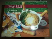 Cooks Club Baseball & Bats 5 piece Ceramic Snacker Set NEW