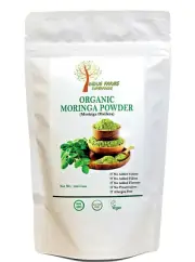 Organic Moringa Leaf Powder Herbal Dietary Supplement Green Superfood Detox 100g