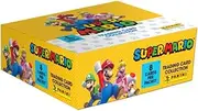Panini 13385 Super Mario Trading Cards Box with 18 Sleeves (8 Cards) Sticker Bag, Multi-Colour, One Size