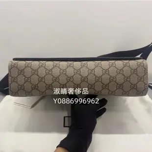 二手正品 GUCCI 古馳 GG Supreme 書包 郵差包 斜背包 475432 現貨