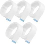 VINTORKY Grafting Eyelash Tape 5 Rolls Non Woven Breathable Gentle Adhesive for Lash Extension Techniques