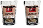 Hickory Wood Smoking Chips for Grills 180 cu in Natural Smoky Flavor Enhancer