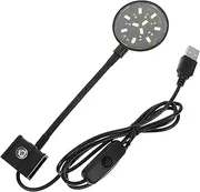 Parliky Fish Tank Light Clip Led Aquarium Lamp for Betta Fish Mini Aquarium Lighting -Powered Energy-efficient for Shrimp Tanks