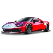 18-16017Rw 1/18 Ferrari 296 Gtb Asset Fiorano Red/White Diecast Minicar