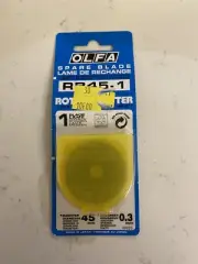 Olfa 45mm Rotary Cutter Blade × 1 RB45-1 Blade