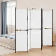 Room Divider Privacy Protection Screen Living Room Partition Fabric vidaXL