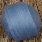 Corriedale Top (Dyed Dream) 100g Wool Roving Spinning Fibre Felting Orange
