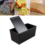 450g Rectangle Toast Box Loaf Tin Kitchen Bread Mould Baking Bakeware with Lid