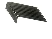 1/4 Hex Key Wrench L Shaped Ball End Allen Wrench 10p