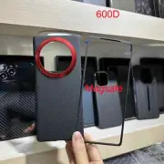 Genuine Carbon Fiber Case for VIVO X Fold 3 Pro Matte Thin Bulletproof Cover