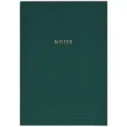 Otto A5 Colour Block Notebook 160 Pages Green