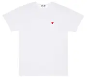 [COMME des GARCONS PLAY] 男士迷你紅色徽章經典 T 卹