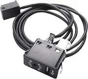 Mellisso Car Aux USB Port 12 Pin Bluetooth Interface Switch Panel Music Adapter for for E39 E53 X5 Z4 E85 E86 X3 E83