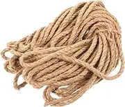 Mipcase 1 Roll Heavy Duty Jute Rope Corrosion Resistant Twine for Gardening Packaging for Party Supplies Home Decor