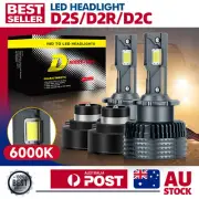 2X OEM D2S D2R LED Headlight Bulb Replace HID Xenon For VW Volkswagen Volvo Saab