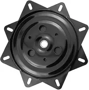 IWOWHERO Swivel Plate Base for Bar Stools Heavy Duty Metal Turntable Mechanism for Chairs Easy Installation for Office Boat Tv Stands