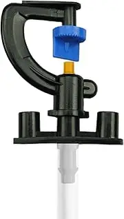 Rotating Sprinkler Head, Lawn Spray Mist Nozzle, Rotary Sprinkler, Refraction G-Type, Adjustable, Efficient, Gentle Lawn Spray Nozzle for Nurseries and Industry