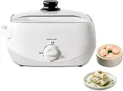 Fayelong Rice Noodle Roll Steamer Machine, Bun Steam Machine,Electric Steam Appliance with Timer for Fish, Eggs, Vegetables, Rice Roll
