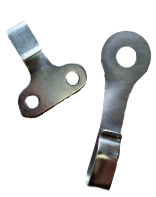 ukscooters LAMBRETTA REAR BRAKE CABLE SUPPORT AND SPEEDO CABLE CLIP GP LI TV SX