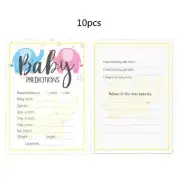 Baby Prediction and Advice Cards Baby Shower Prediction Advice Cards Baby Shower