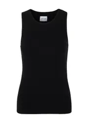 Aexae Ribbed-knit Tank - Black - L (UK 14 / L) L (UK 14 / L)