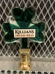 RARE KILLIANS IRISH RED Beer Clover Shaped ~ BEER TAP HANDLE - TOPPER NEW UNUSED