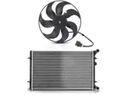 Cooling Fan Motor Kit For 00, 02, 05 Audi VW TT Quattro Jetta 1.8L 4 Cyl WH73D8 (for: Audi)