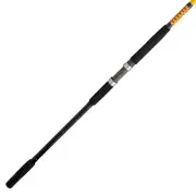 Bigwater Conventional Fishing Rod, Black/Red/Yellow, 12' - Heavy - 20-40lb - 2pc
