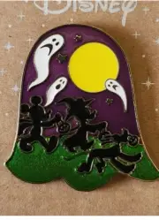 Disney Trading Pins Mickey And Minnie Mouse Pluto & Friends Ghost Silhouette New