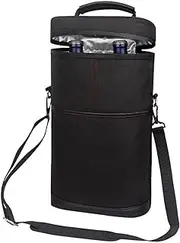 Insulated Wine Bag,Insulated Tote Bottle Carrier Bags - Portable Insulated Wine Carrier Tote Bag Protection Tote Bag for Enhanced Cooling