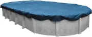 16' x 32' 8-Year Oval Above Ground Pool Winter Cover 4 foot overlap 8x8 scrim