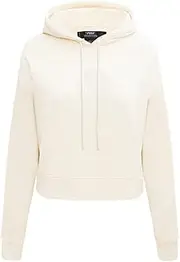 Pro Standard Womens NHL Neutral Brushed Back French Terry Cropped Pullover Hoodie