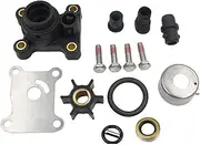 Boat Water Pump Impeller Repair Kit 394711 Replacement for Johnson for Evinrude 8-15 HP Outboard Motors