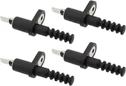 4pcs Boot Door Switch 20A 12VDC Car Door Pin Switch Adjustable Alarm Hood Pin Switch Momentary Car Bonnet Alarm Light Hood Switch