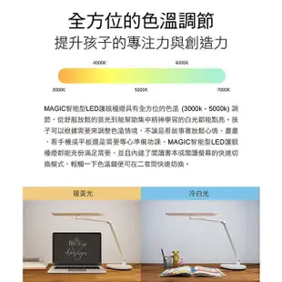 MAGIC MA358【智能型LED護眼檯燈】自動開關/感應式/LED/低藍光/護眼檯燈/無段調光/益家科技