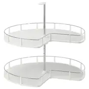 UTRUSTA Corner base cabinet carousel